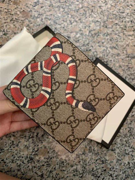 gucci kingsnake wallet real vs fake|gucci wallet authenticity check.